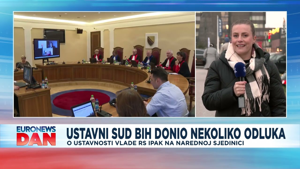 Ustavni sud BiH: Neustavni zaključci NSRS o odluci CIK-a, bez odluke o Vladi RS