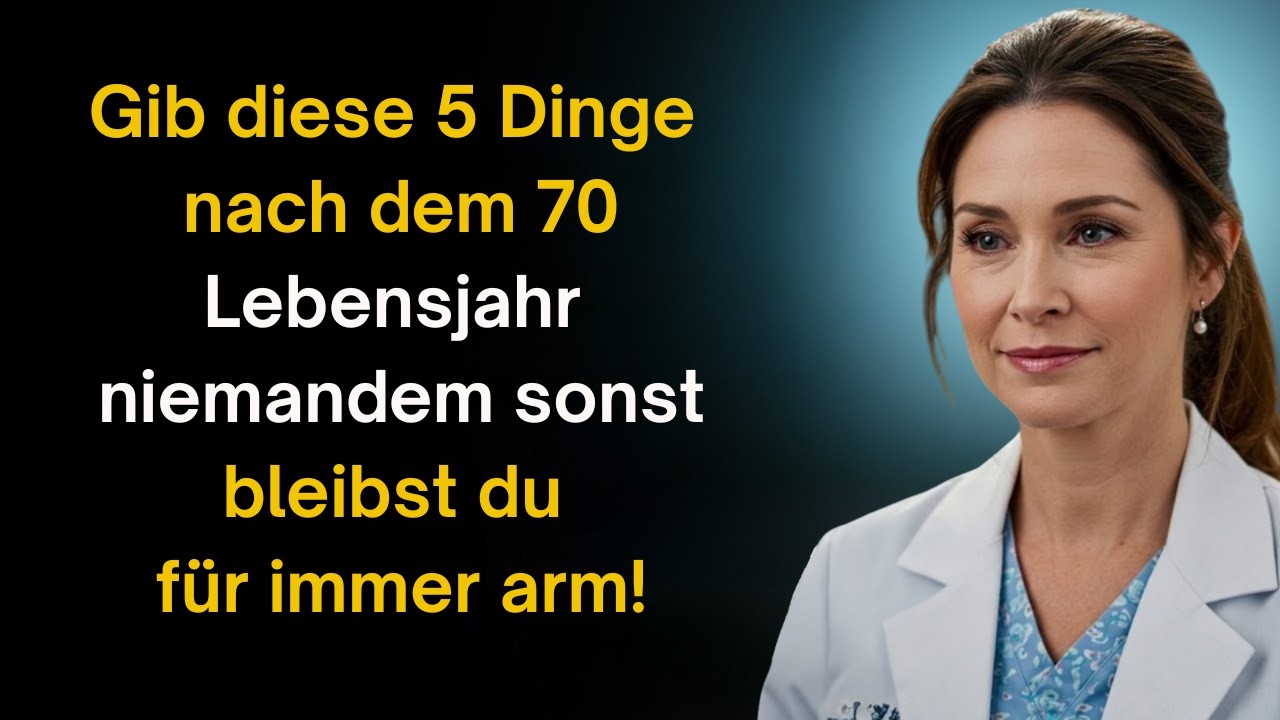 5 Dinge, die Senioren über 70 NIEMALS verschenken sollten, um nicht für immer arm zu bleiben!