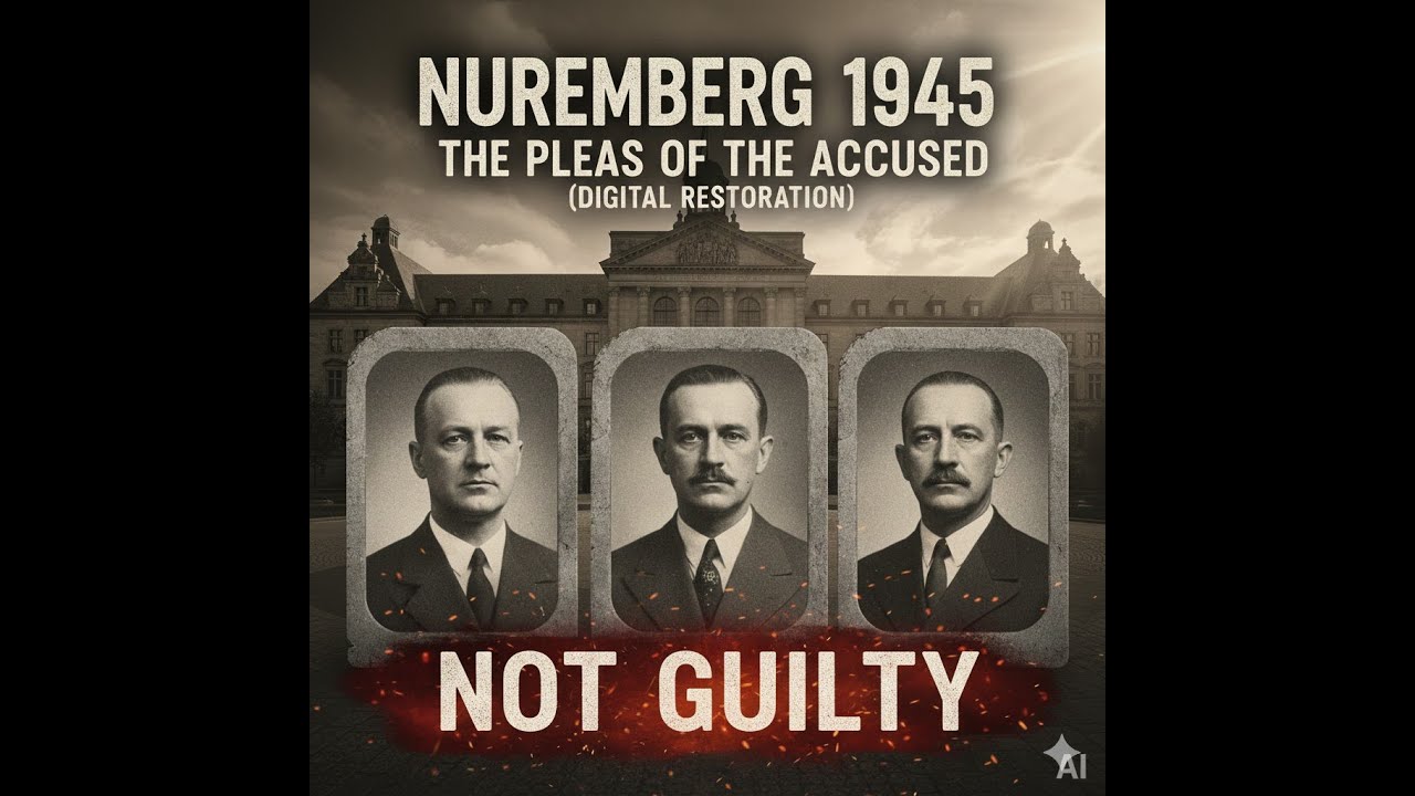 Nuremberg Trials 1945: The Plea of the Defendants