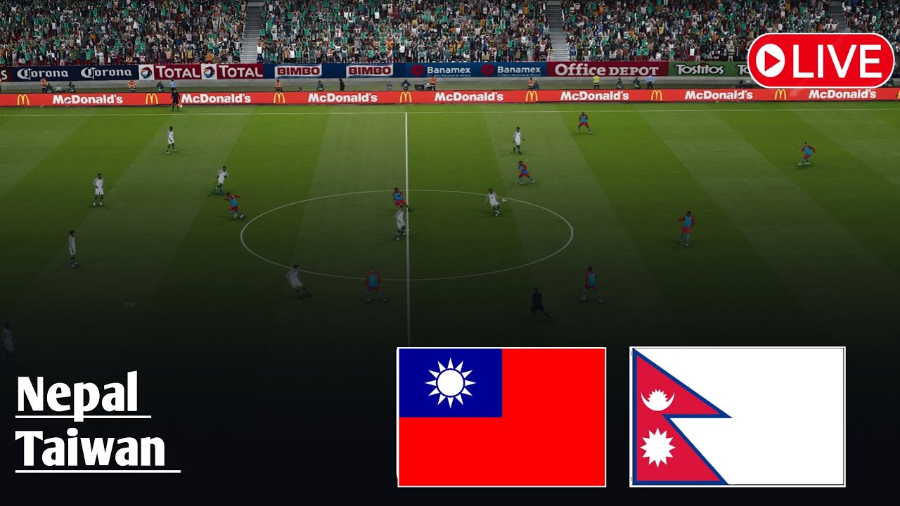 LIVE: Nepal vs Chinese Taipei Women | Friendly International Women Match | Watch efootball Gameplay