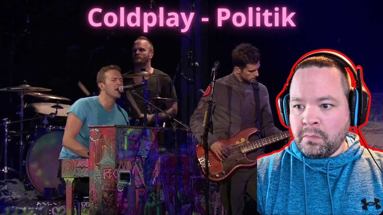 Coldplay - Politik (Live in Madrid 2011) Reaction!!