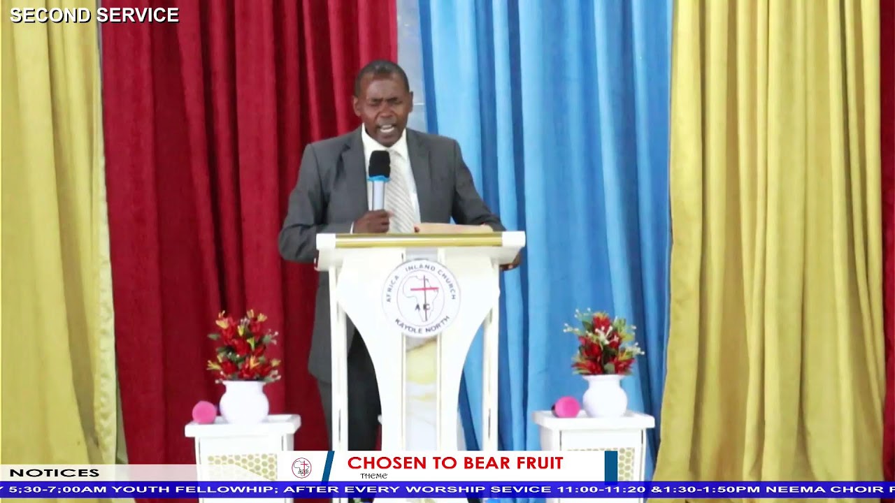 SERMON - SECOND WORSHIP SERVICE 8TH MARCH 2026