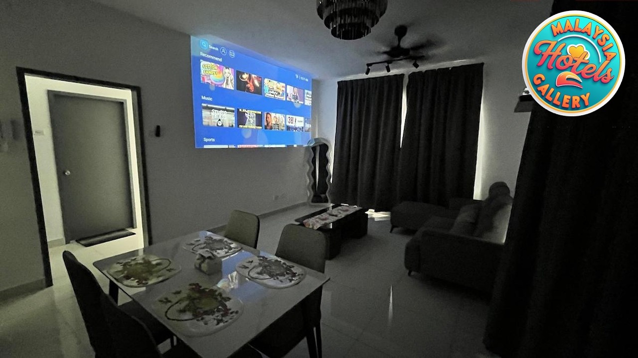Cozy Cinema Suite @ Trio By Setia | Klang, Malaysia | Hotel Review 🛏️