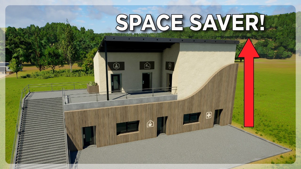 How to build this facilities block in Planet Zoo 2!