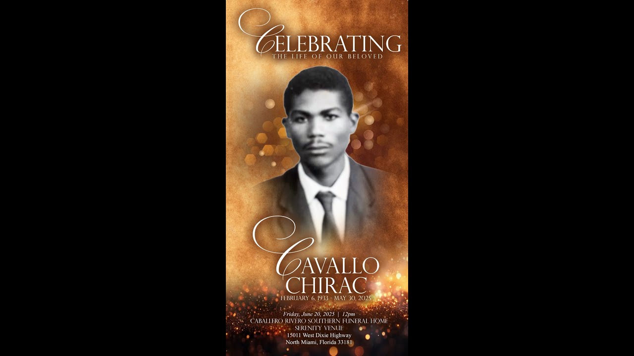 Celebrating the life of our beloved Cavallo Chirac
