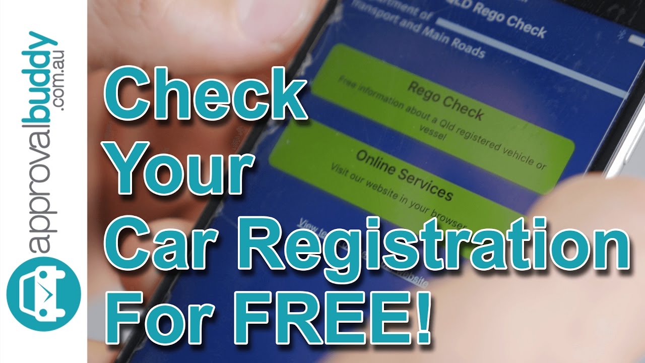 How To Check Your Car Registration For Free (In Queensland)