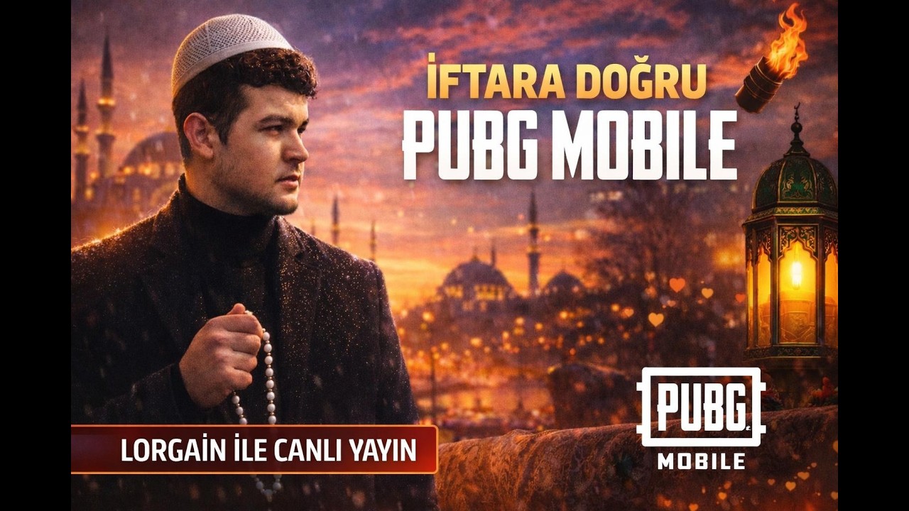 PUBG MOBİLE - 🔴CANLI YAYIN🔴/ İftara Doğru Eğlenceli Zaman geçirmelik / Çekiliş🎁