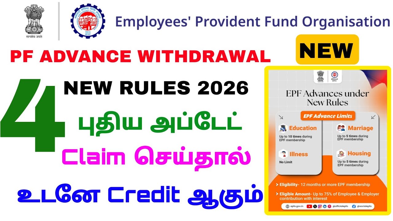 PF Advance Withdrawal Process Online | EPFO Withdrawal Online | Tricky World