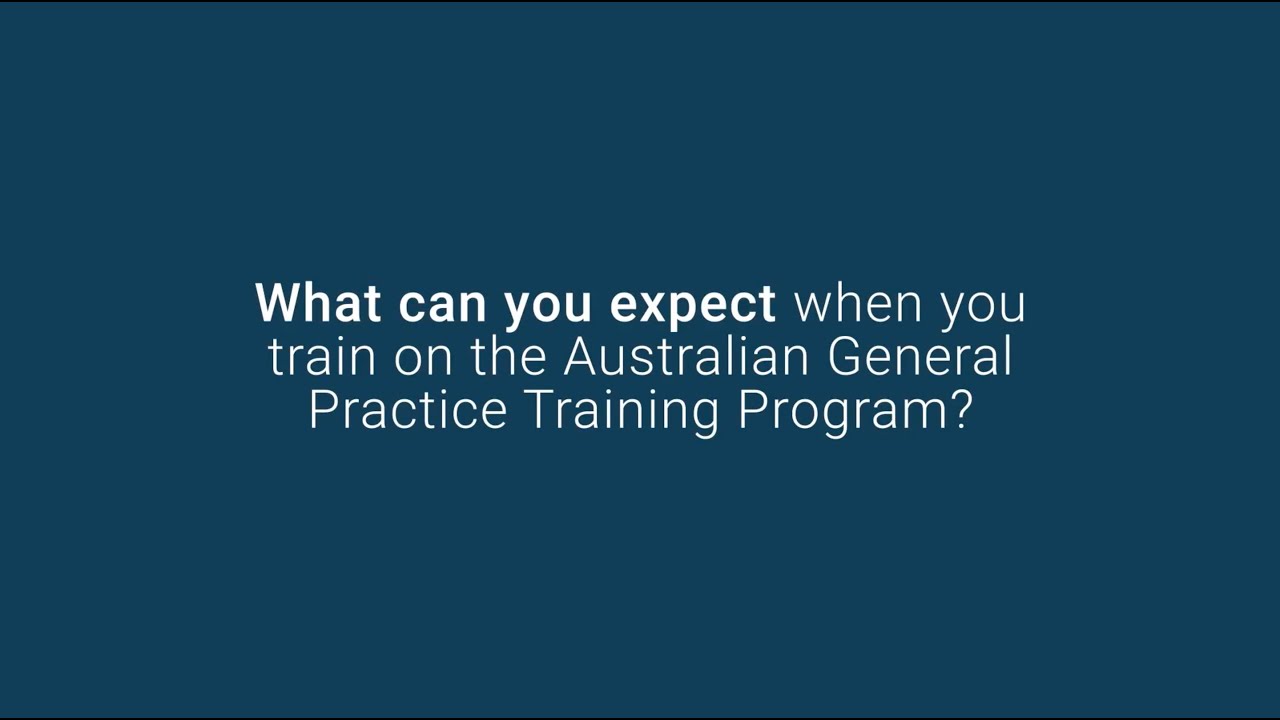 What’s the AGPT GP training program?