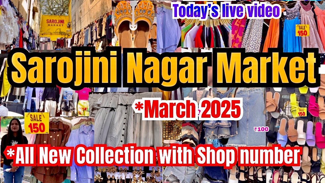 Sarojini Nagar Market Delhi | Latest Summer Collection With Shop No | March 2025 | That Pinkish Girl