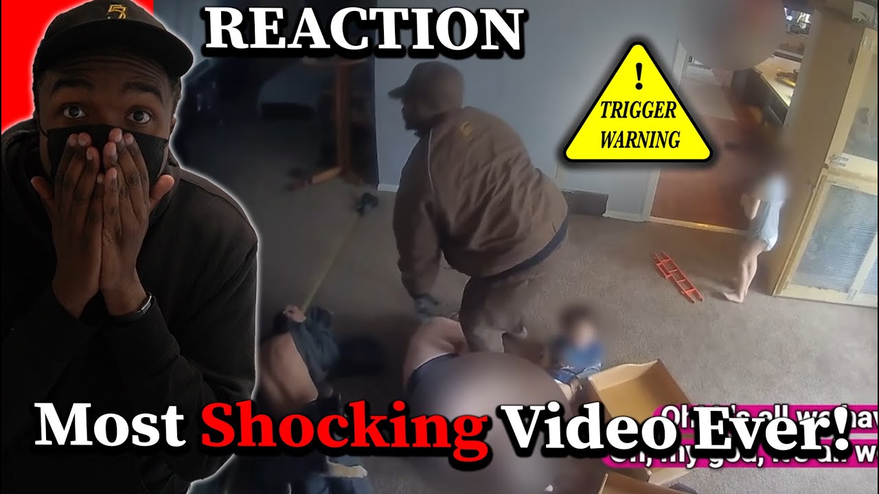 Fake Delivery Drivers M*rders Family Infront Of 2 Kids In Home Invasion... CCTV Footage Reaction!