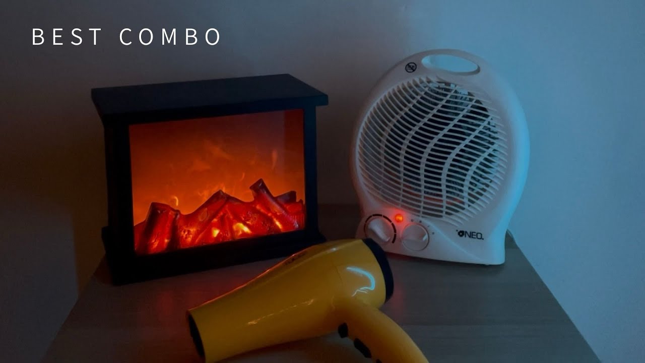FOR some RELAXING is a LUXURY, for YOU it’s NOT - FAN HEATER and HAIR DRYER SOUND in COMBO (ASMR)