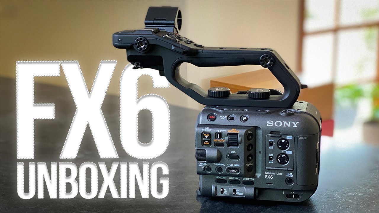 My SONY FX6 Has Arrived! (Unboxing)