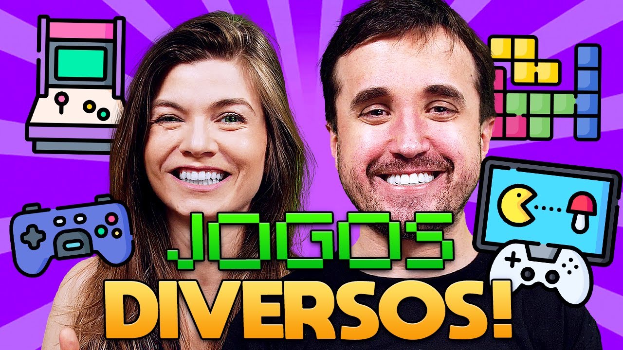 MUITOS GAMES EM UM SÓ VÍDEO!