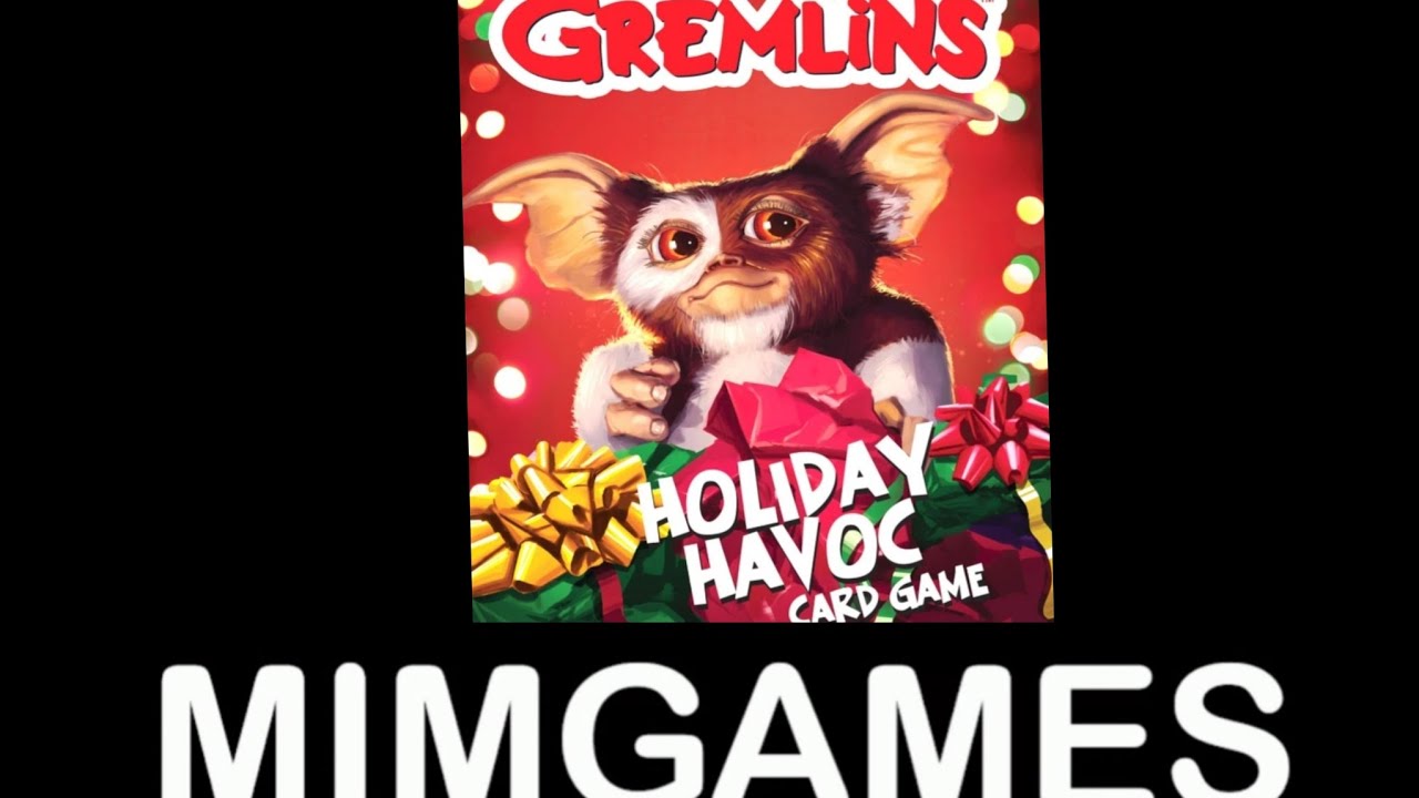 Gremlins holiday havoc card game ¿cómo se juega?