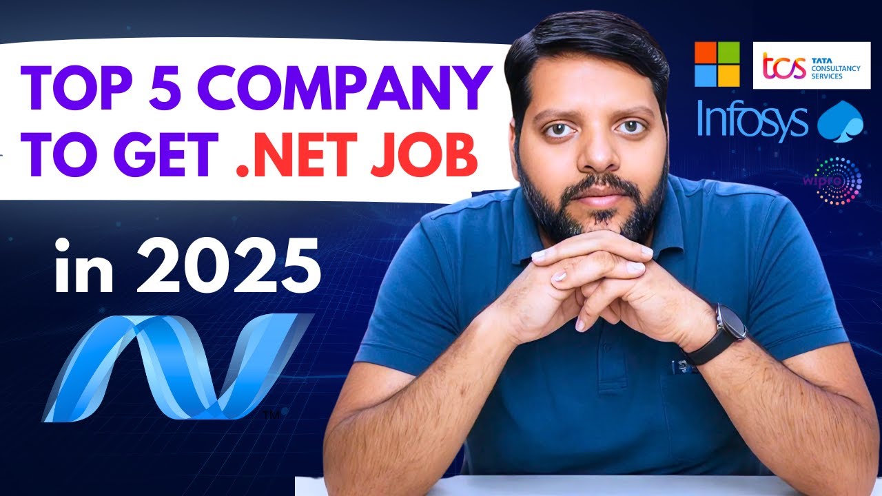 Top 5 Companies Hiring .NET Developers in 2025 💼 | Best Career Options