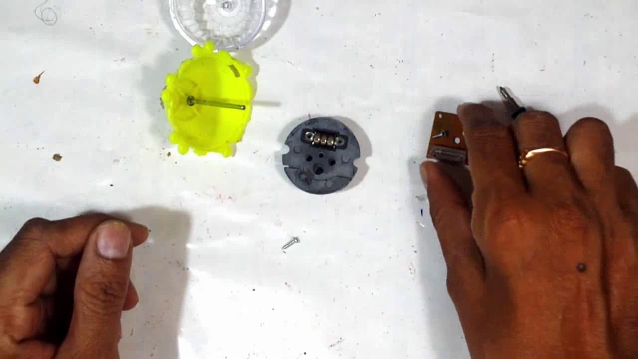 How to open and repair teetotum / spinning top toy