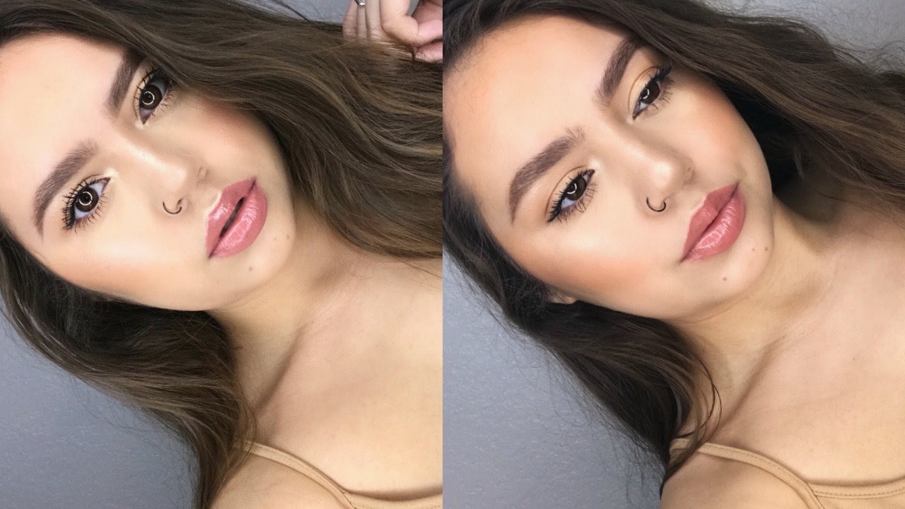 Glowy & Natural Makeup Tutorial | Makeupbytreenz