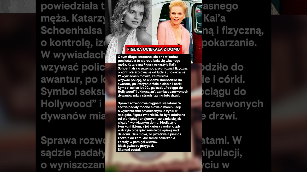 UCIEKAŁA OD WŁASNEGO MĘŻACZEGO NIE WIEDZIELIŚCIE O FIGURZE