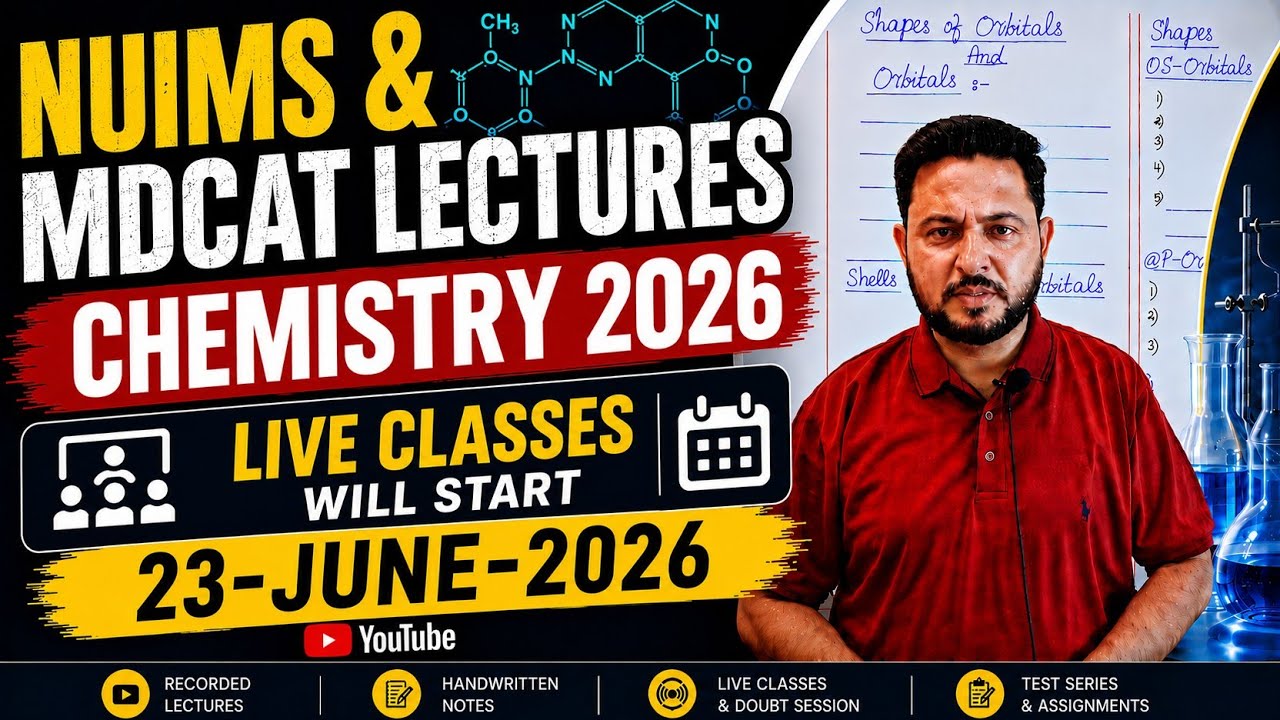NUMS and MDCAT test and syllabus discussion || Mdcat 2026 || Nums 2026 || PMC 2026