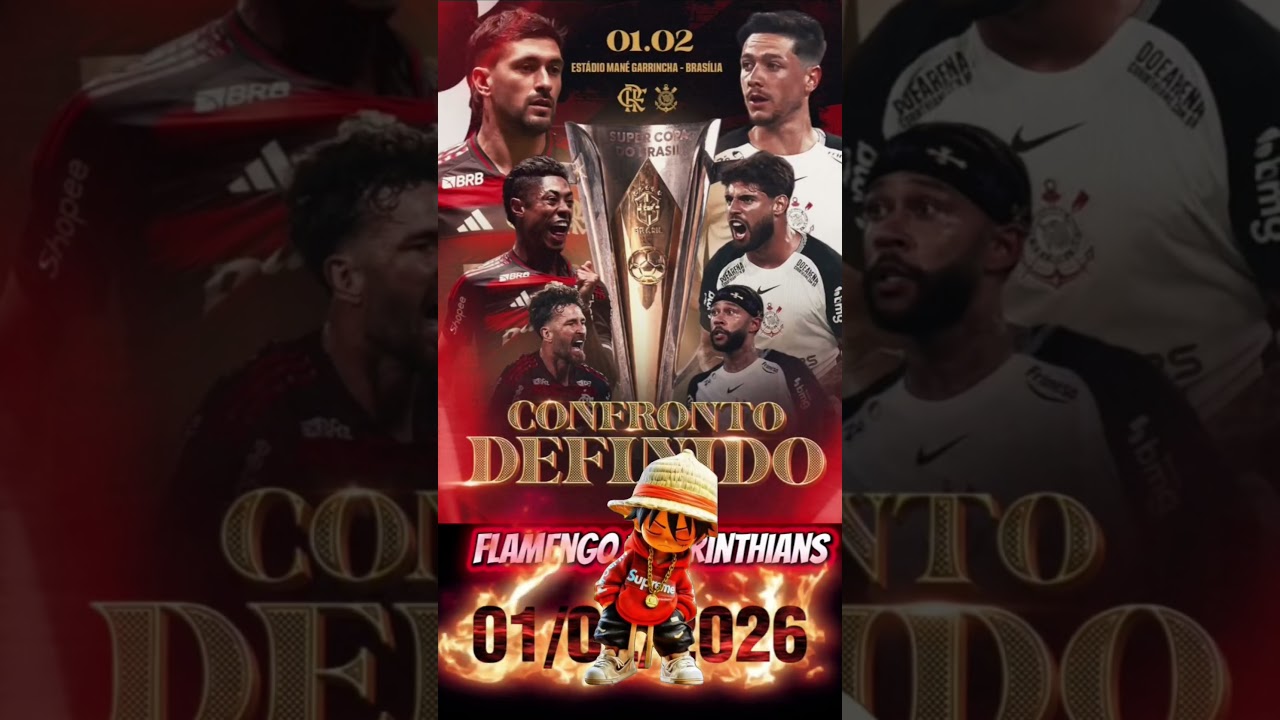 FLAMENGO X CORINTHIANS - SUPERCOPA REI 2026