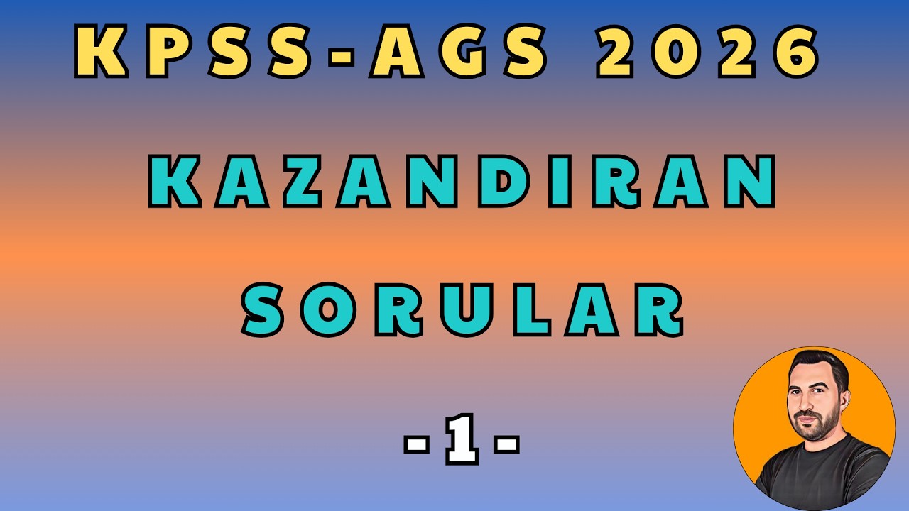 KPSS-AGS 2026 COĞRAFYA KAZANDIRAN SORULAR SERİSİ -1-  #kpsscoğrafya #kpss2026 #coğrafya