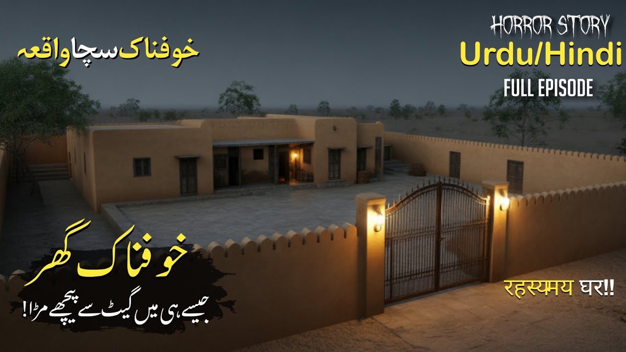 Khofnak Ghar! Jese Hi Mein Gate Se Peche Mura? | Haunted House | Real Horror Story | Scary Story