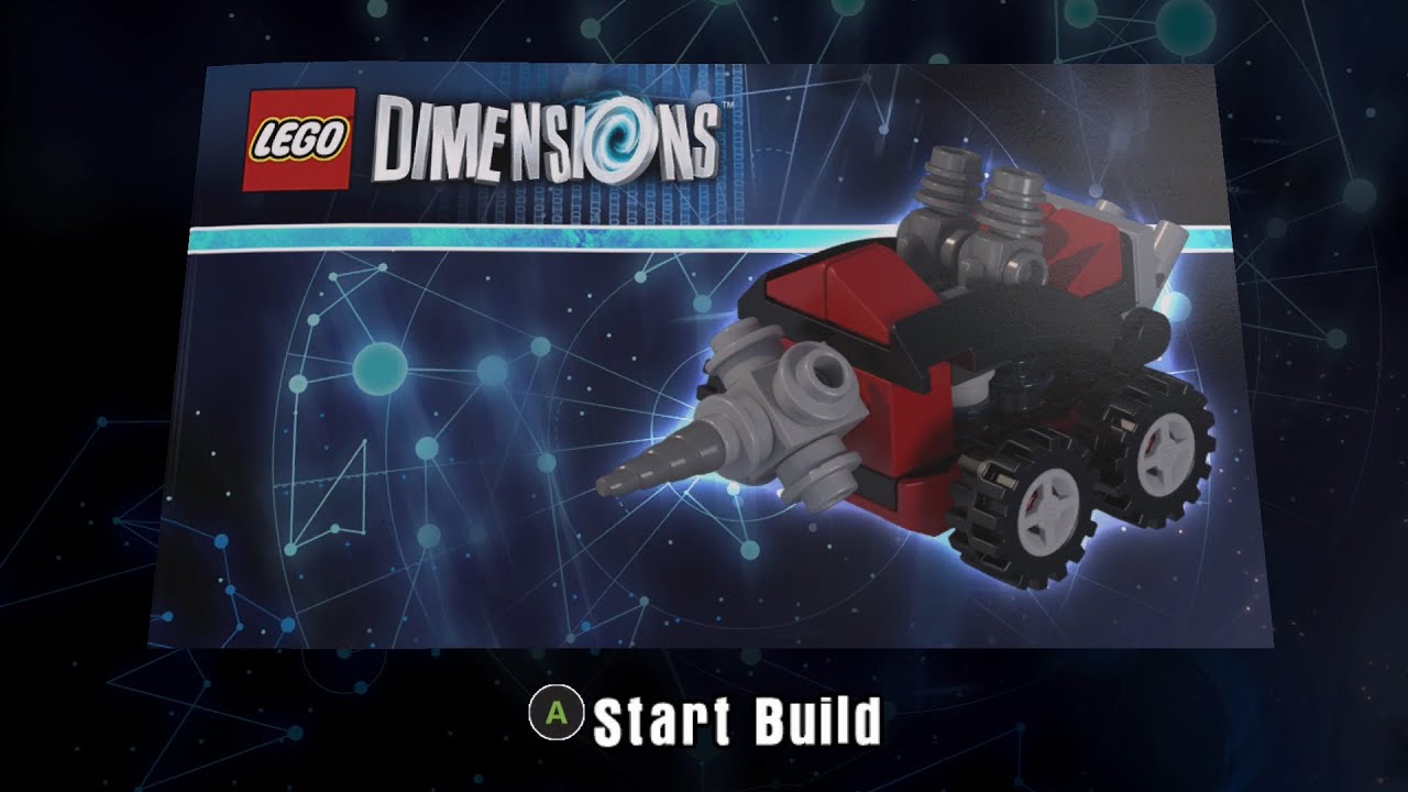 LEGO Dimensions 71240 Bane's Drill Driver Build Instructions
