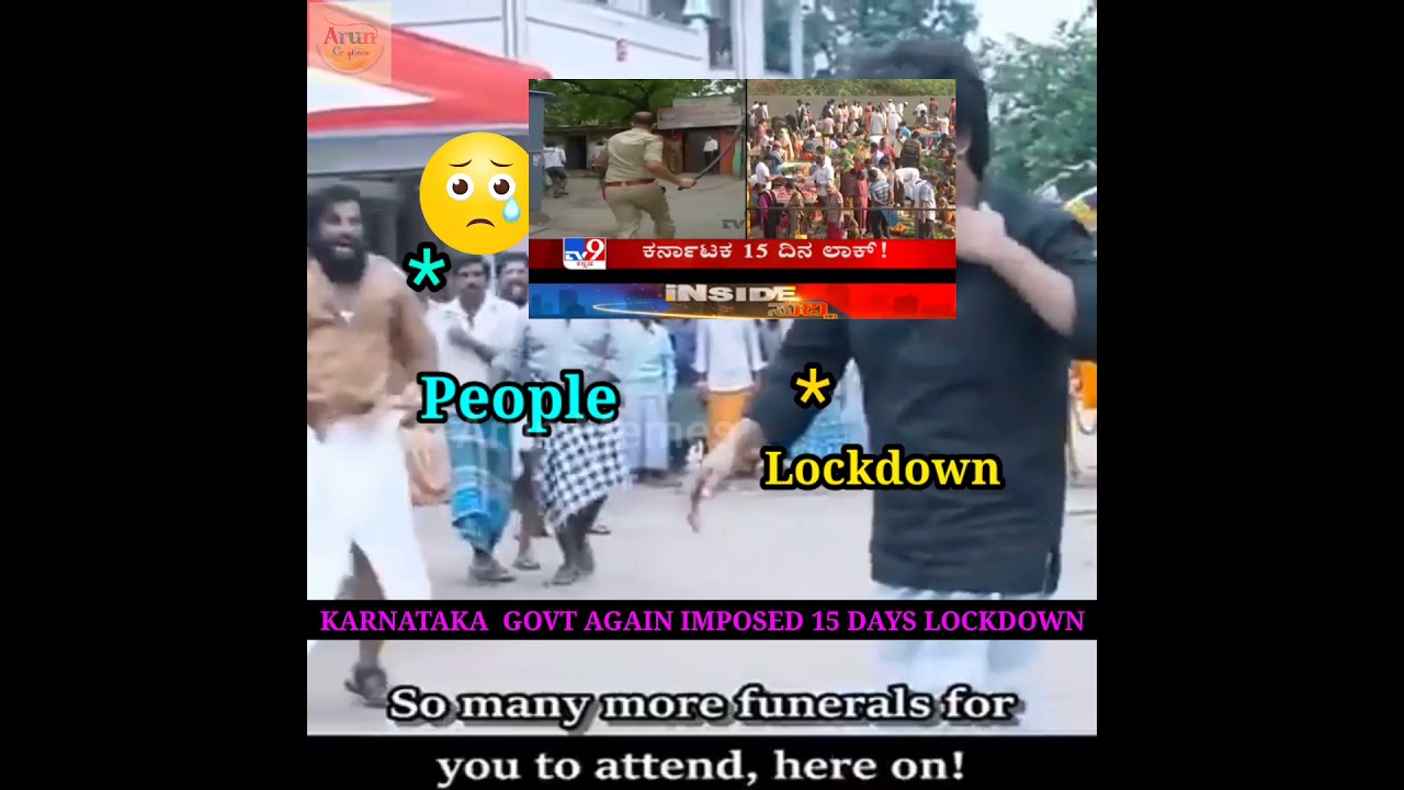 CORONA 2.O LOCKDOWN TROLL KARNATAKA |
