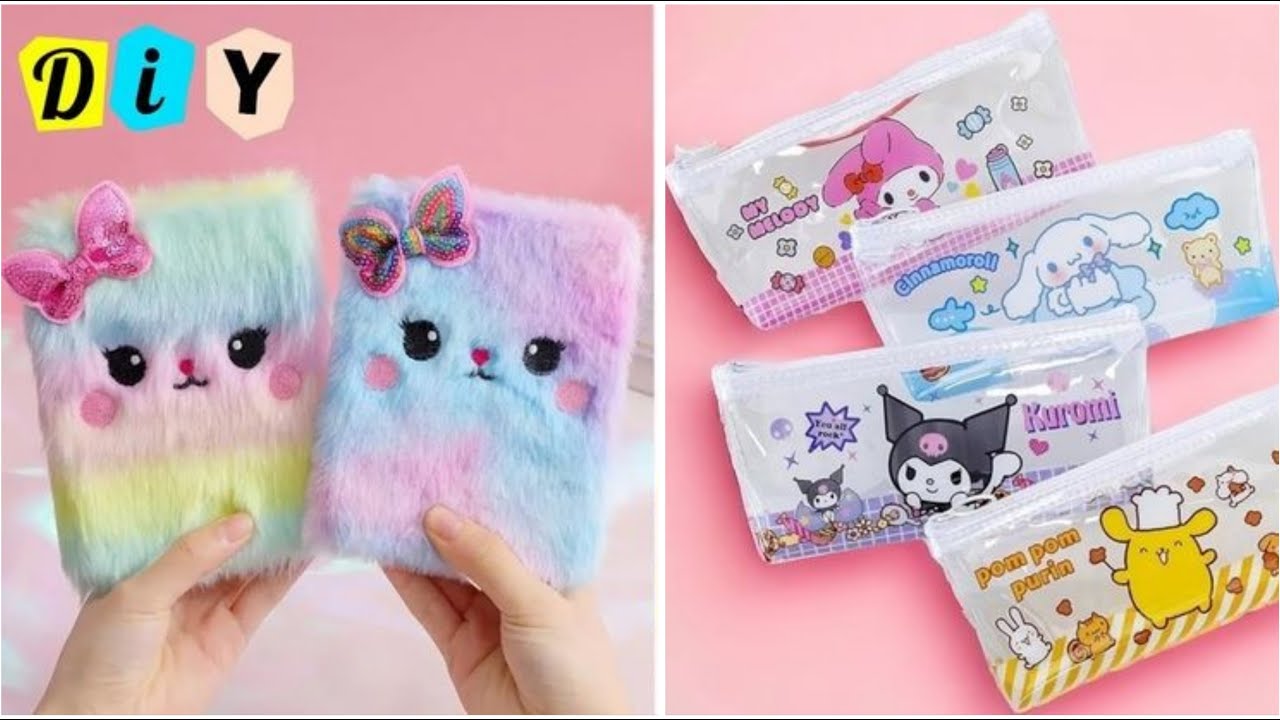 🌷DIY stationery / How to make stationery supplies at home / Handmade stationery / easy crafts
