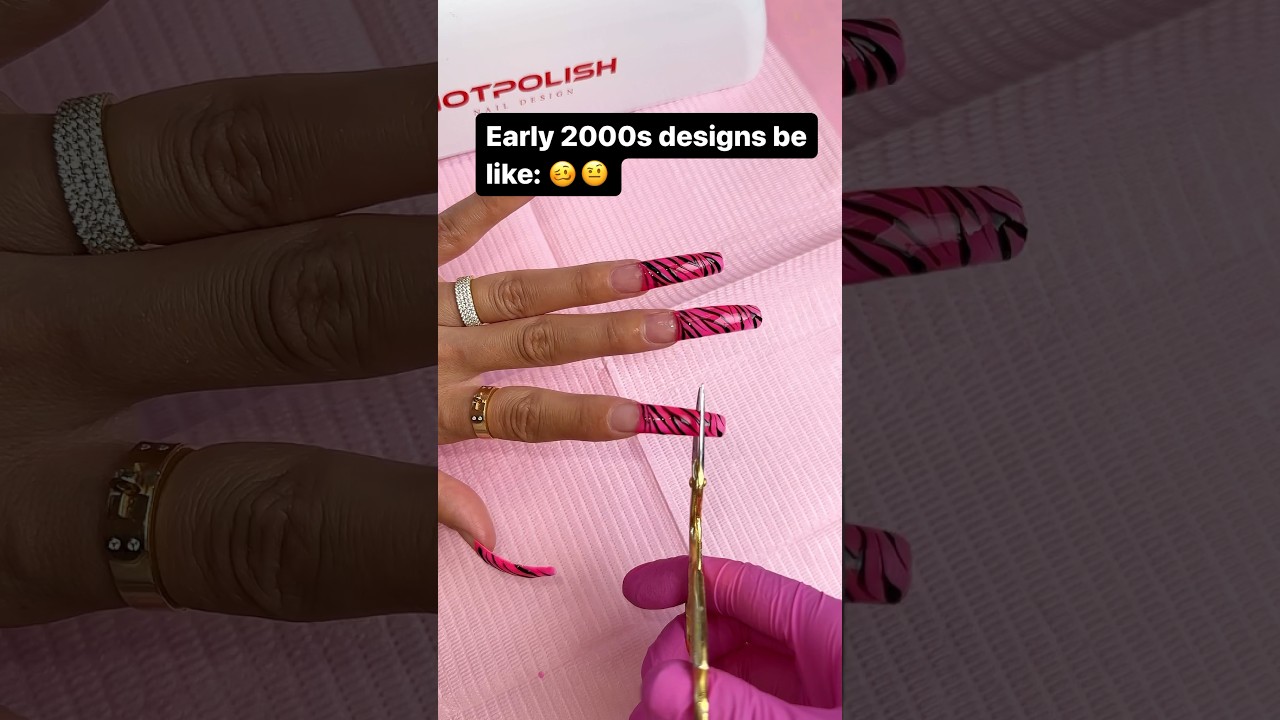 $35 set of nails! Who remember these?! 🥴 #notpolish #nails  #nailart