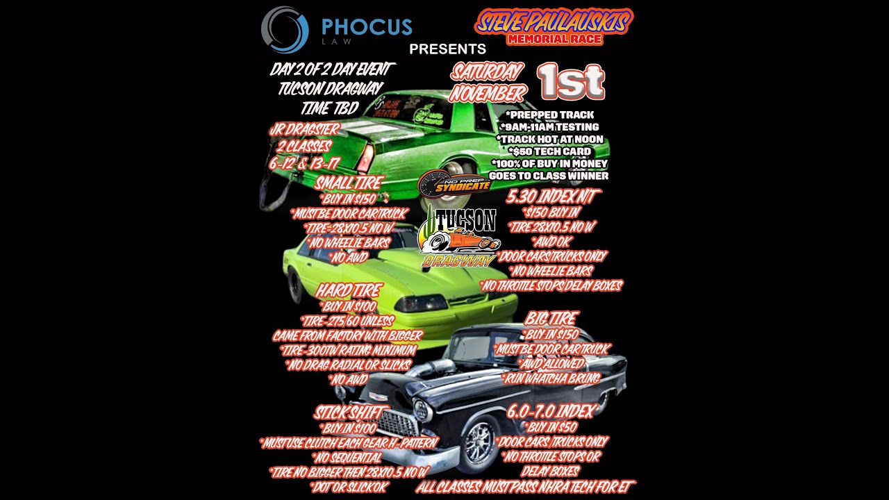 Steve Paulauskis Memorial Race 11/01/2025 - Track Side Live