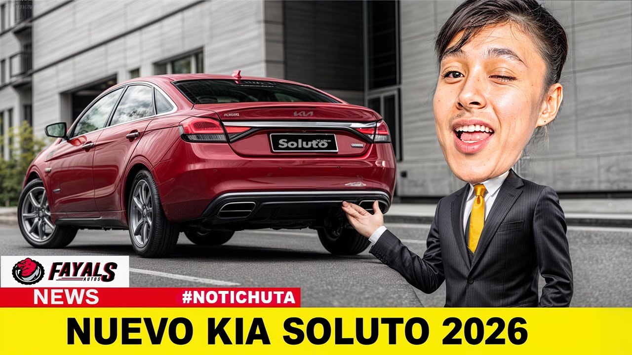 KIA SOLUTO 2026 🇰🇷 🚀