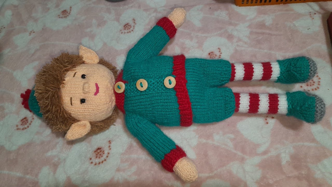 Duende navideño, últimos detalles.
