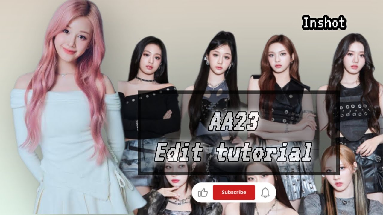 Viral / AA23 edit tutorial in inshot ... 