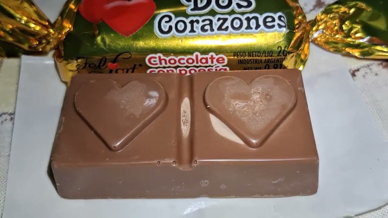 DOS CORAZONES 🩷🩷 CHOCOLATE CON POESIA (Sonido Ambiente)