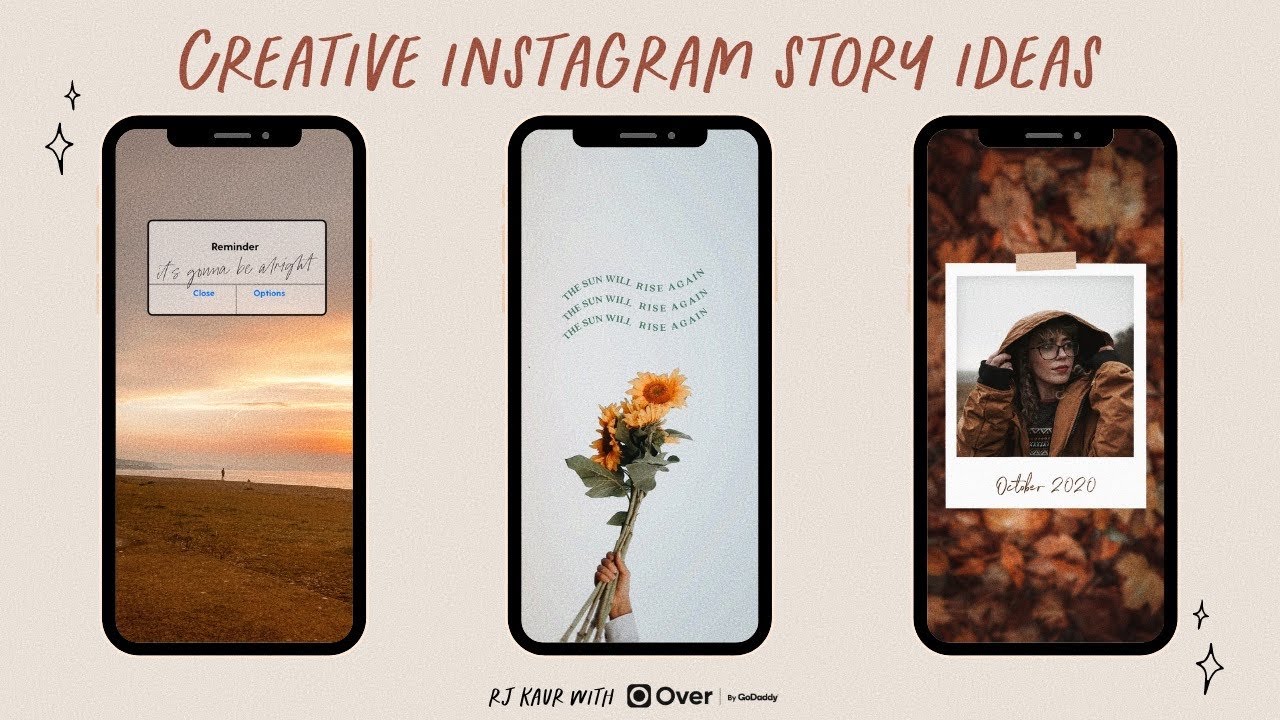 Creative Instagram Story Ideas Using Only the Over App!
