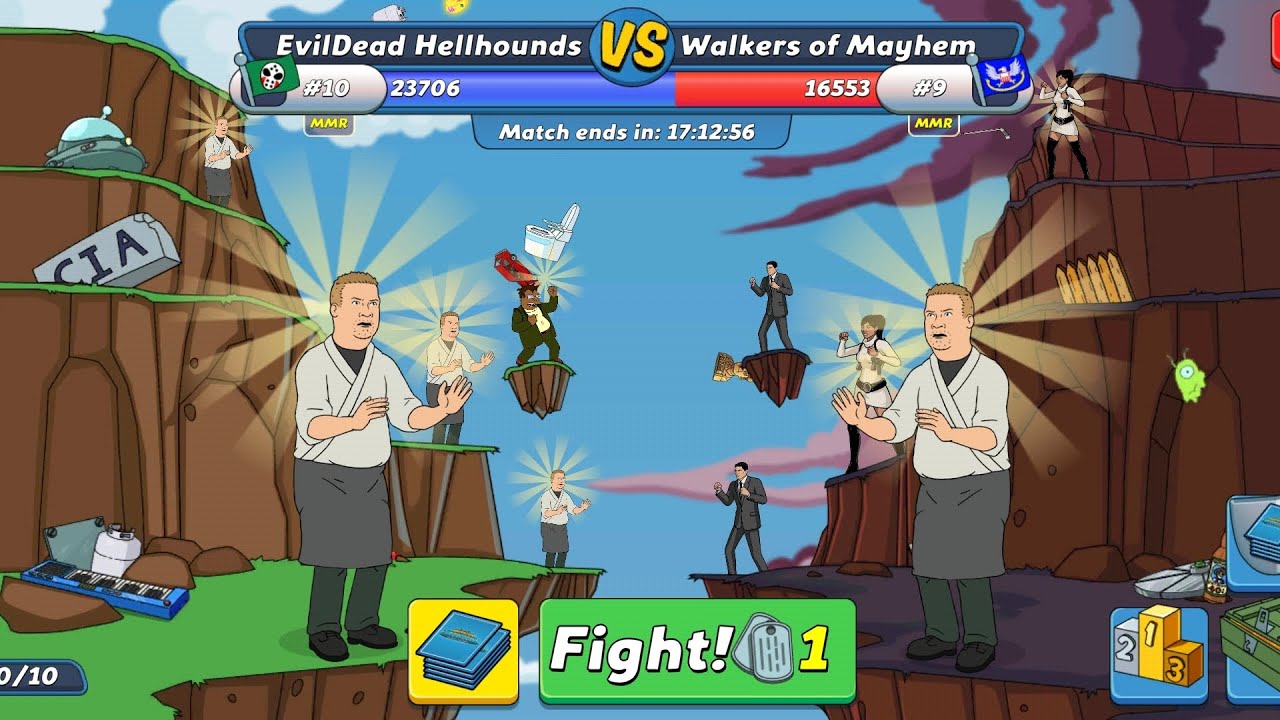 Animation Throwdown, Drunk Rumble, EvilDead Hellhounds vs Walkers of Mayhem 