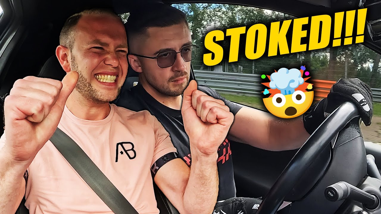 EMOTIONAL OVERDOSE With Super Excited Abarth Owner! // Nürburgring