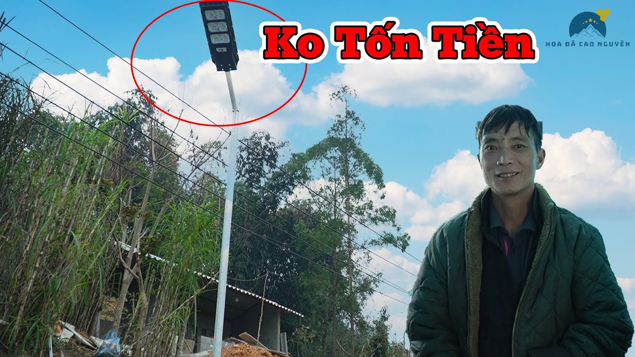 Lắp đèn năng lượng mặt trời cho nhà A Pó mãi mà không sáng... | Hóa ra lý do là vì... | HĐCN