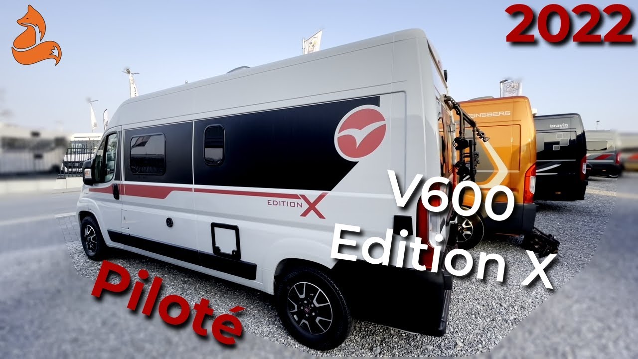 Pilote V600 Edition X - 2022 🦊 Vanlife auf franz&ouml;sisch