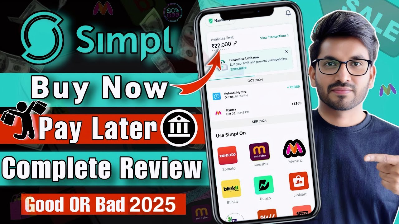 Simpl Pay Later App Review | Best buy now pay later app | credit without pan card | Full Guide 2025
