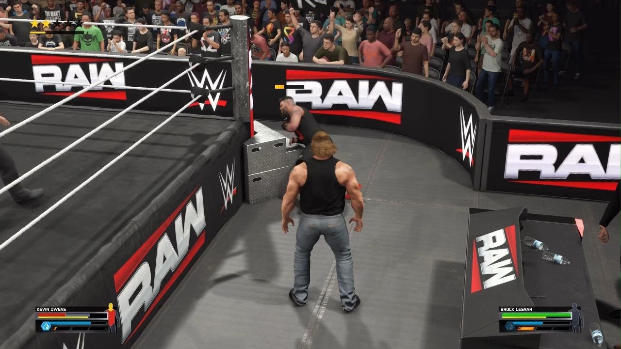 WWE 2K25 Brock Vs Owens