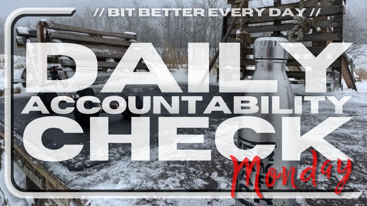 Quick Morning Follow Along Mobility Workout // Daily Accountability Check // Monday