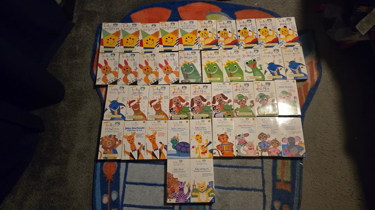 My Baby Einstein VHS Collection (2025 Edition)