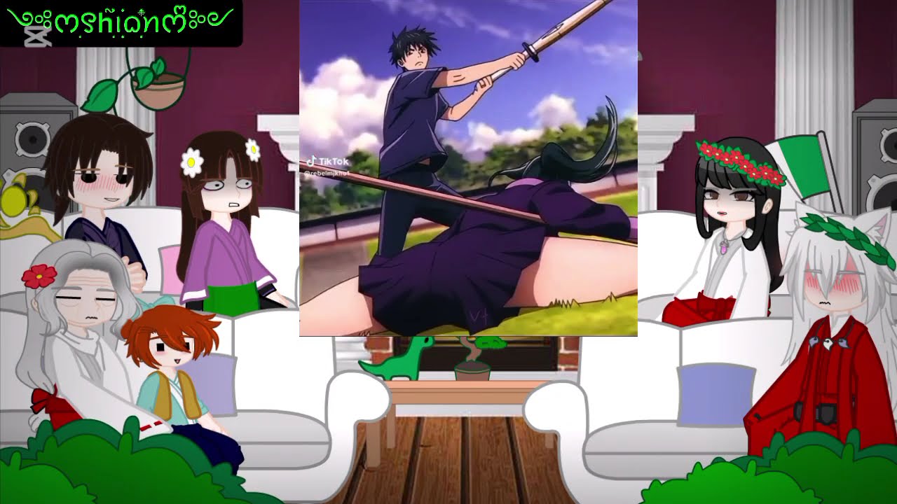 🤍Inuyasha reacciona a aome es??? 🤍(Corto) espero les guste!!