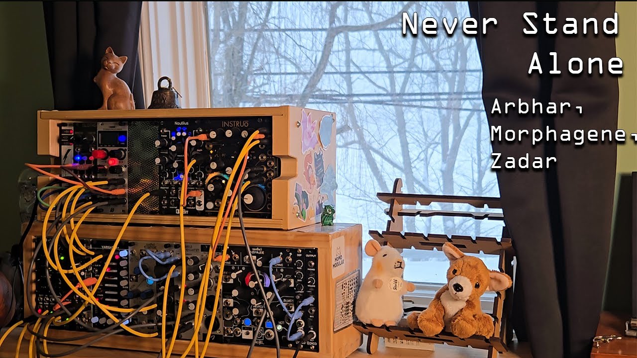 Never Stand Alone - Generative Ambient Eurorack Modular piece no. 158 - Arbhar, Zadar, Morphagene