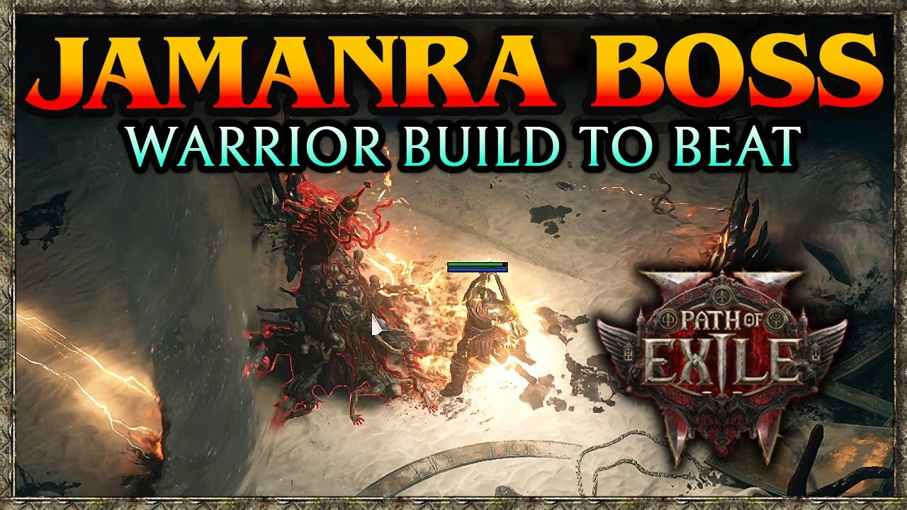 Path of Exile 2: Jak pokonać bossa Jamanra, Abomination (Poradnik budowania postaci wojownika)