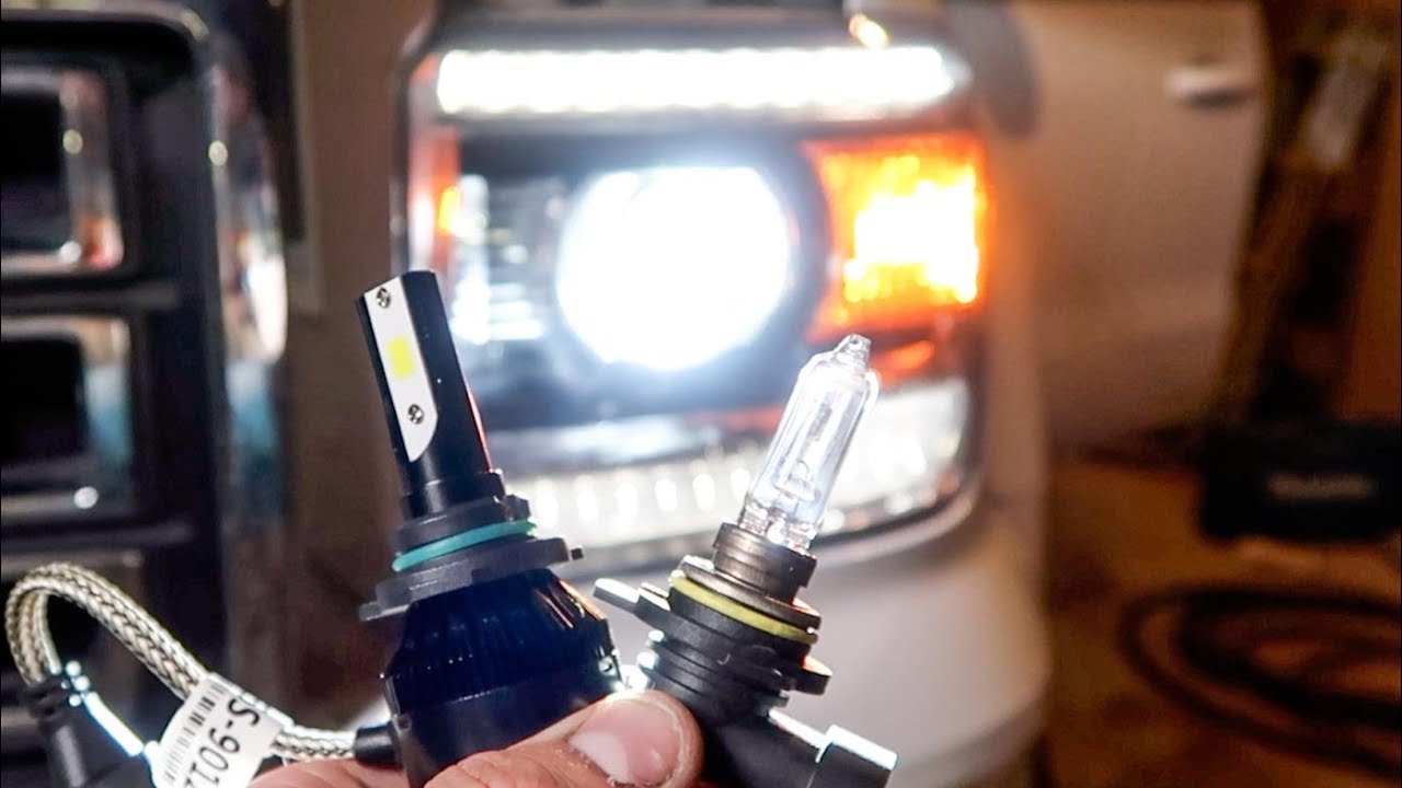 2015 GMC/SILVERADO LED HEADLIGHT INSTALL