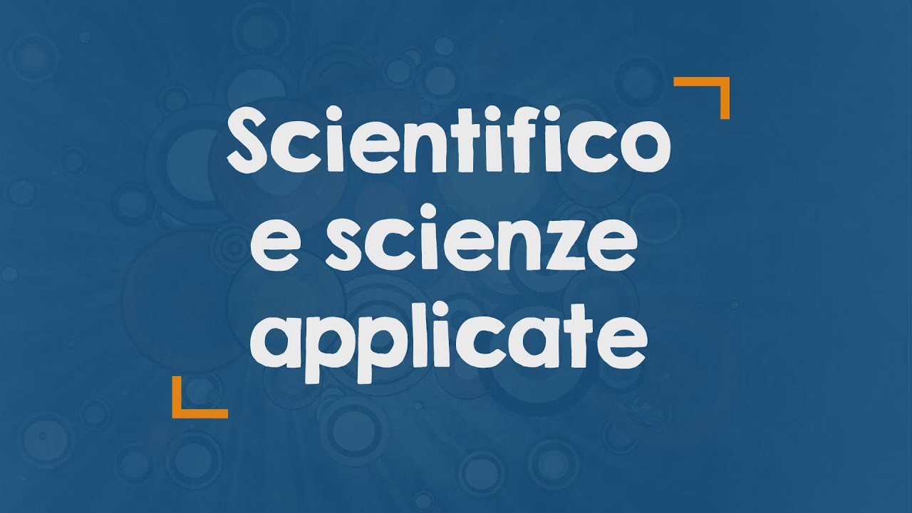 Presentazione - Liceo scientifico e delle scienze applicate